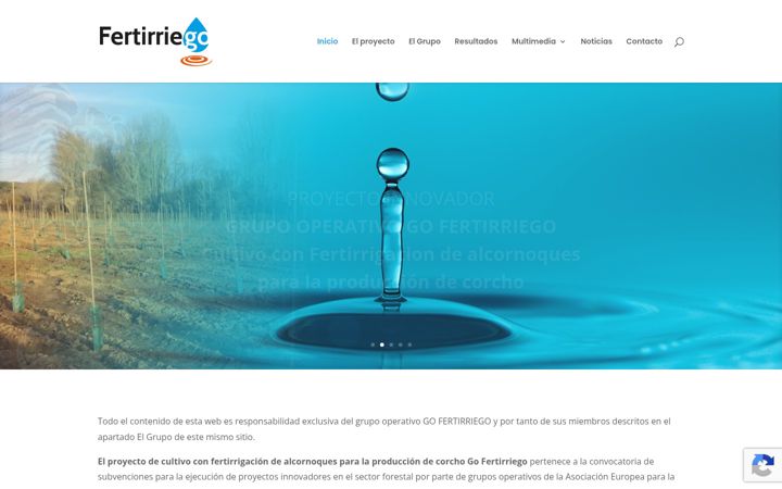 Screenshot of gofertirriego.com