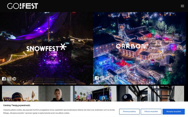 Screenshot of gofest.pl
