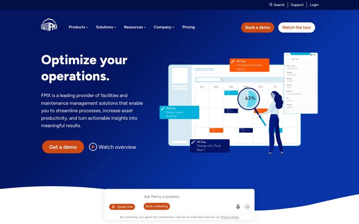 Screenshot of gofmx.com