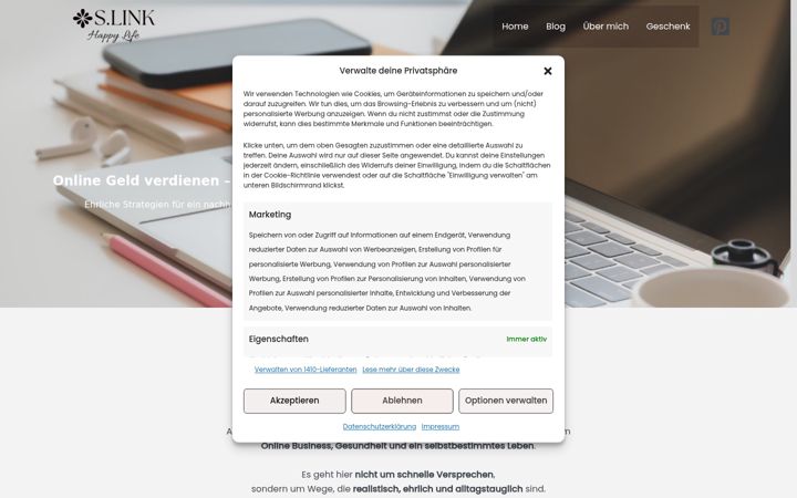 Screenshot of goforfree.de
