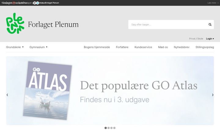 Screenshot of goforlag.dk