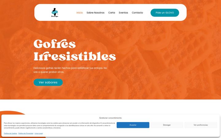 Screenshot of gofresmannekenpistorrevieja.com