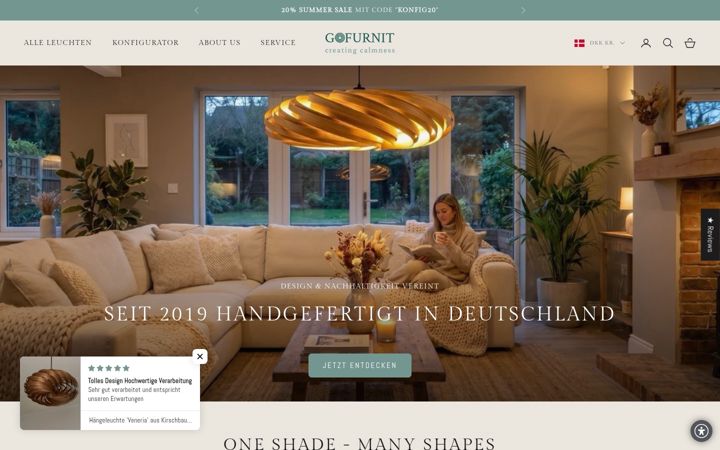 Screenshot of gofurnit.com