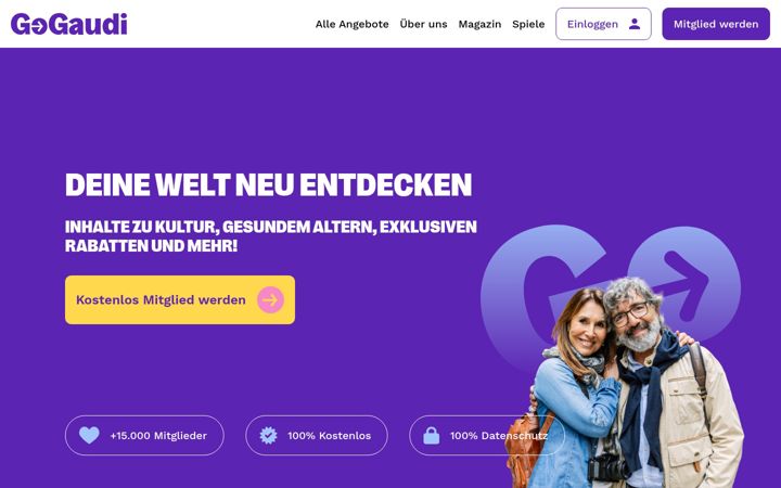 Screenshot of gogaudi.de