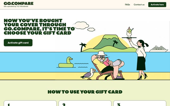 Screenshot of gogetaway.com