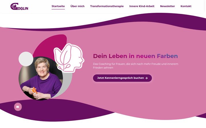 Screenshot of goglin-transformation.de