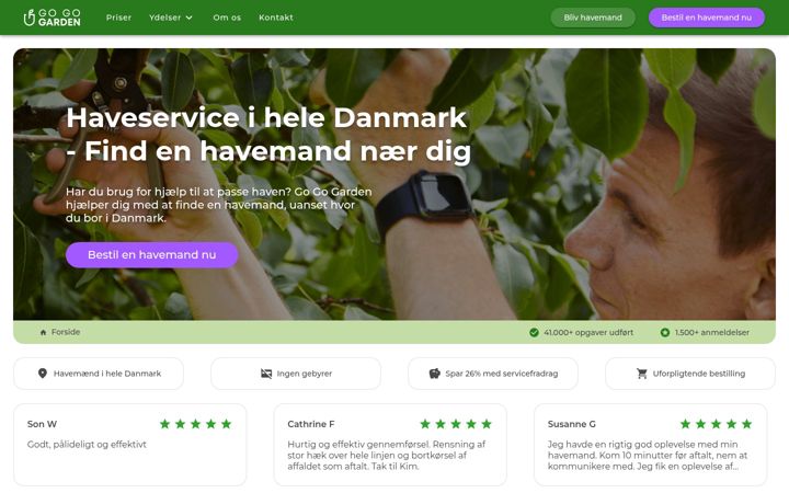 Screenshot of gogogarden.co.uk