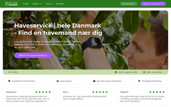 Screenshot of gogogarden.com