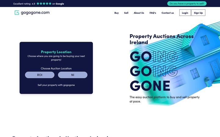 Screenshot of gogogone.com
