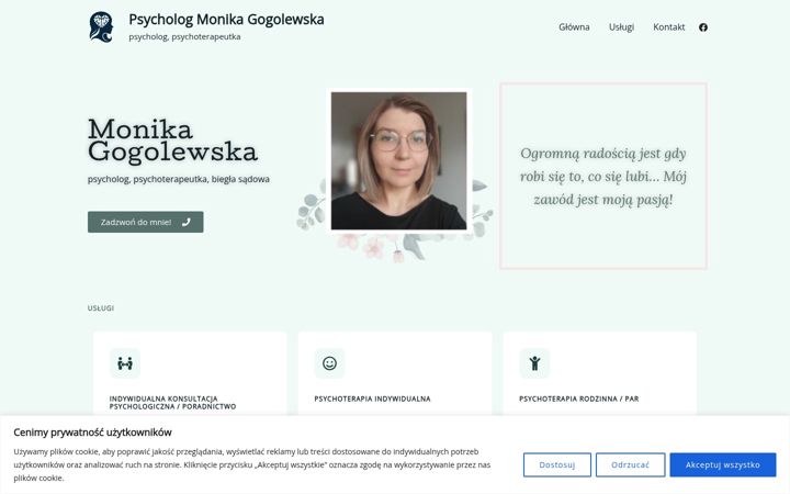 Screenshot of gogolewska.com.pl