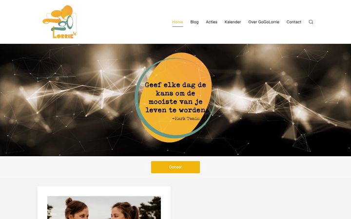 Screenshot of gogolorrie.be