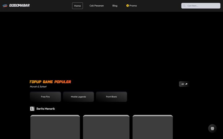 Screenshot of gogomabar.com