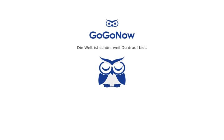 Screenshot of gogonow.de