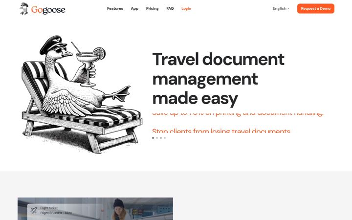 Screenshot of gogoose.eu