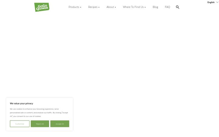 Screenshot of gogoquinoa.com