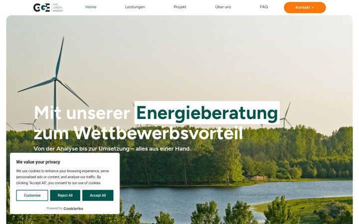 Screenshot of gogreen-energy.de