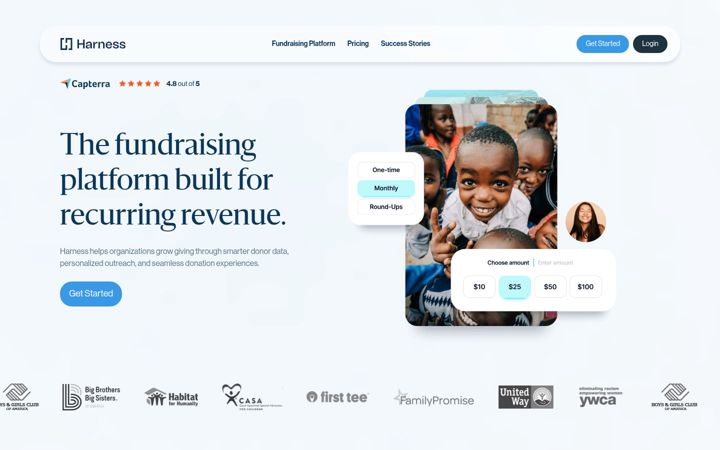 Screenshot of goharness.com