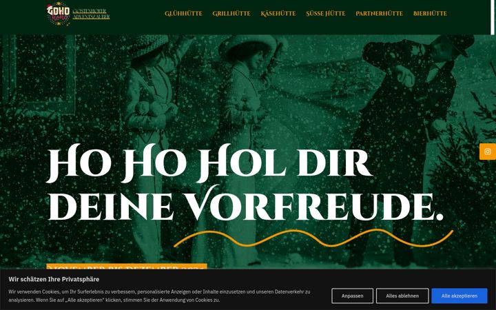Screenshot of gohohoho.de