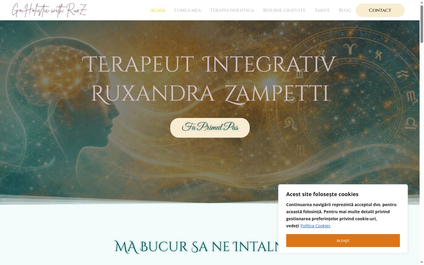 Screenshot tal-banner tal-kunsens muri qabel kwalunkwe interazzjoni