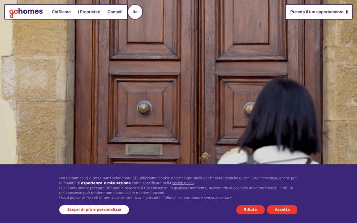 Screenshot of gohomes.it