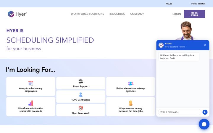 Screenshot of gohyer.com