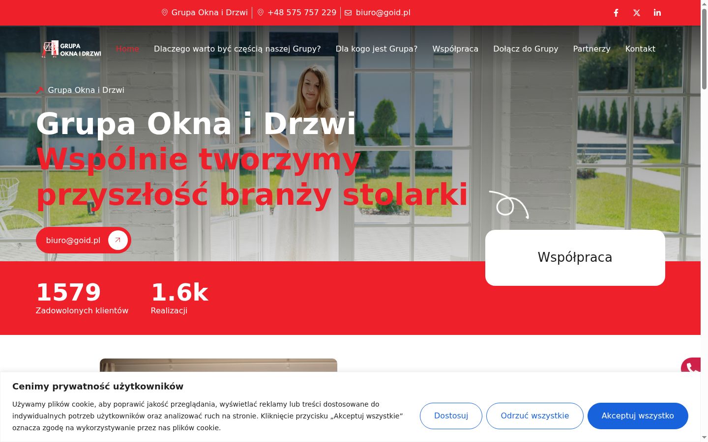 Sutikimo reklamjuostės, rodytos prieš bet kokią sąveiką, ekrano kopija