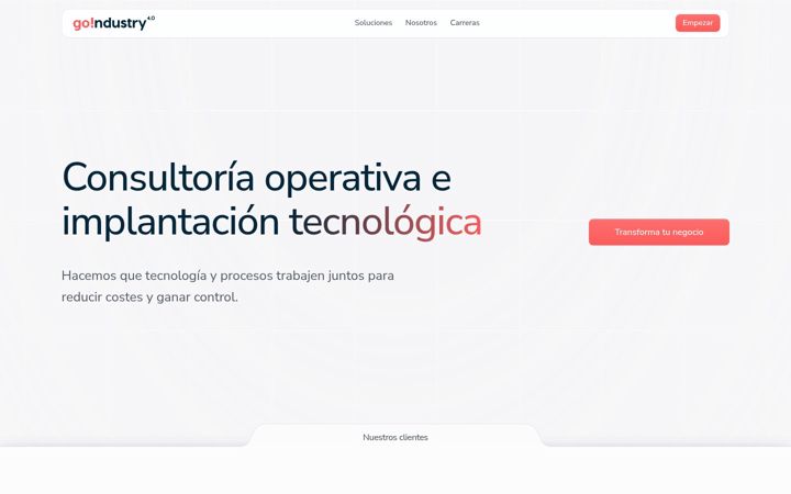 Screenshot of goindustry40.com