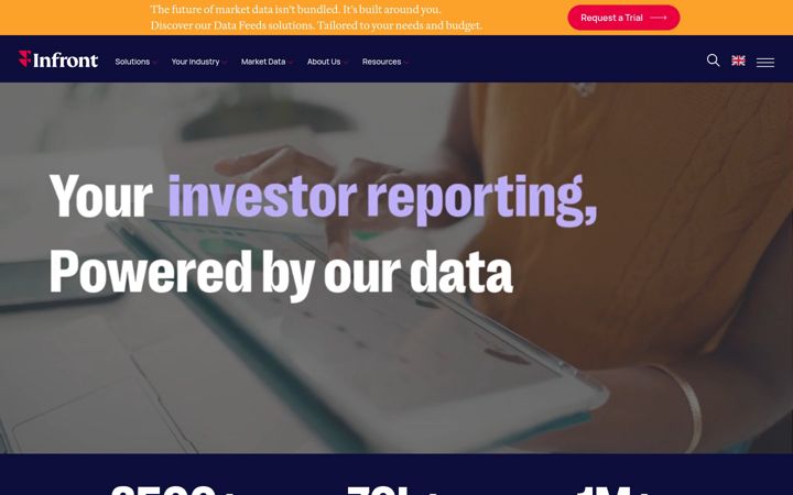 Screenshot of goinfront.com