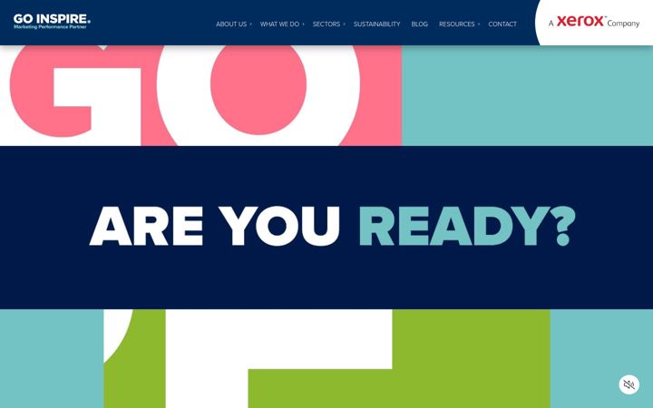 Screenshot of goinspire.co.uk