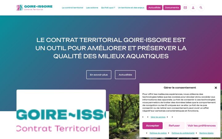 Screenshot of goire-issoire.fr