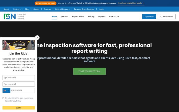 Screenshot of goisn.net