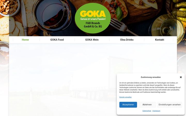 Screenshot of goka-handel.de
