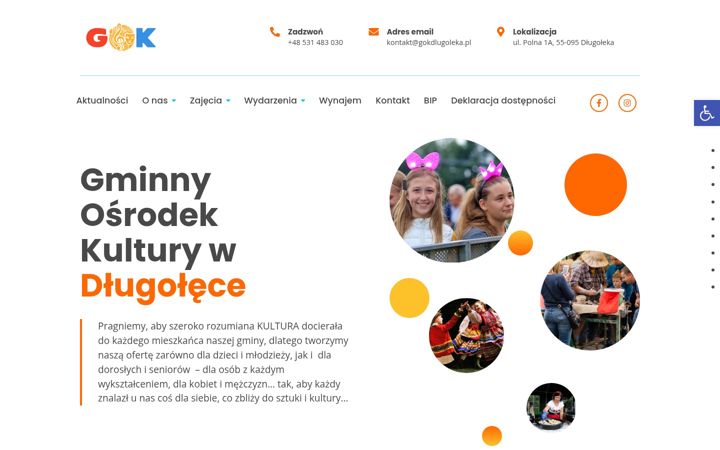Screenshot of gokdlugoleka.pl