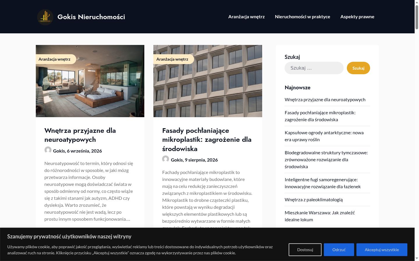 Sutikimo reklamjuostės, rodytos prieš bet kokią sąveiką, ekrano kopija