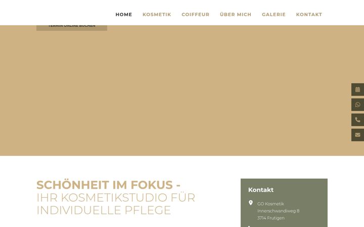 Screenshot of gokosmetik.ch