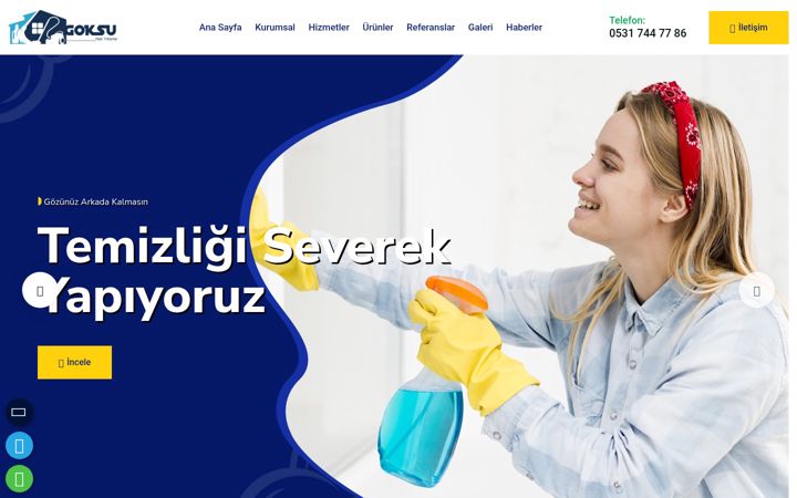 Screenshot of goksuhaliyikamacorum.com.tr