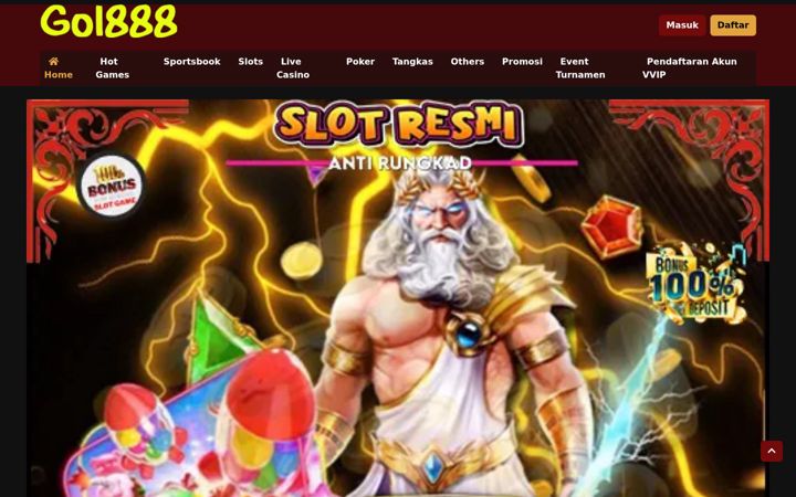 Screenshot ta' gol88slot.org