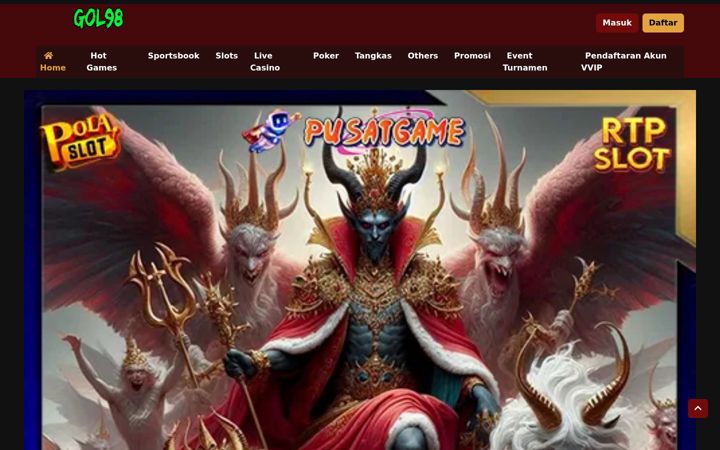 Screenshot of gol98.net