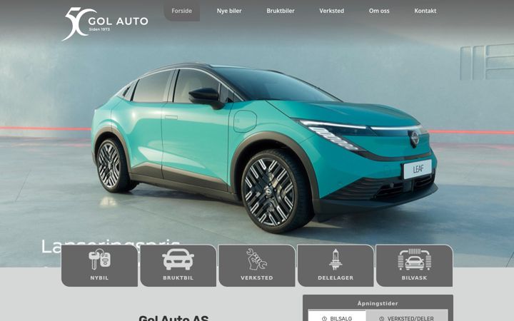 Screenshot of golauto.no