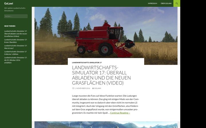 Screenshot of golawi.de