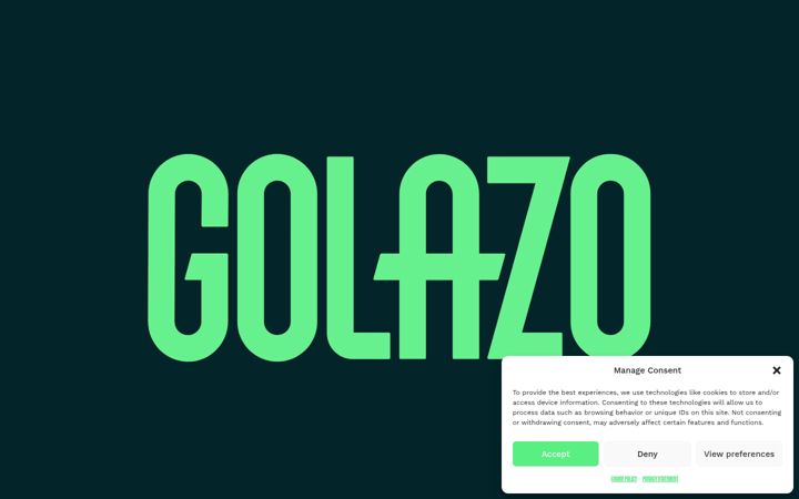 Screenshot of golazo.com