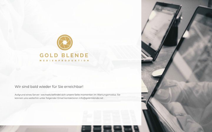 Screenshot of gold-blende.net