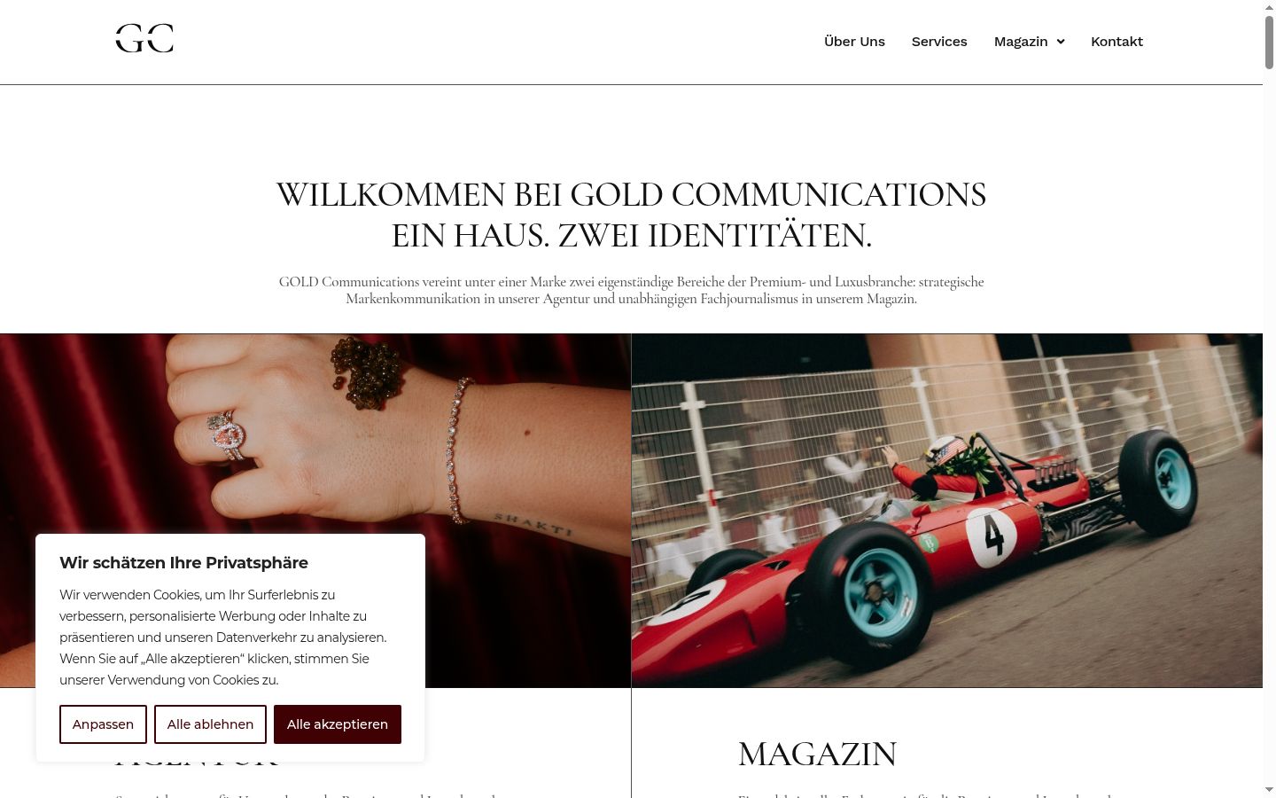 Screenshot tal-banner tal-kunsens muri qabel kwalunkwe interazzjoni