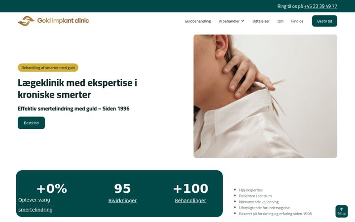 Screenshot of gold-implant-clinic.com