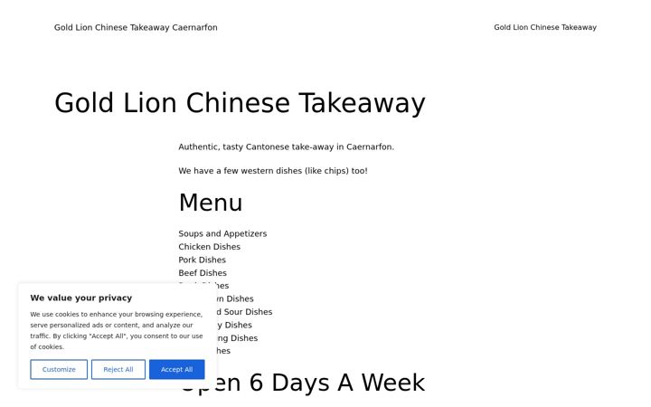 Screenshot of gold-lion.co.uk