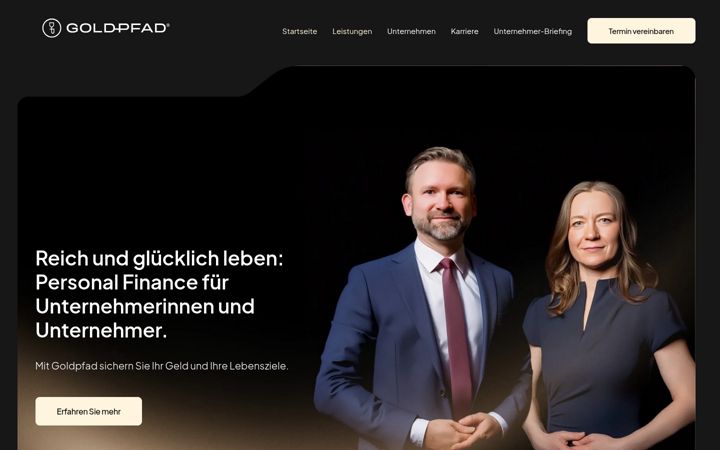 Screenshot of gold-vorsorge.com
