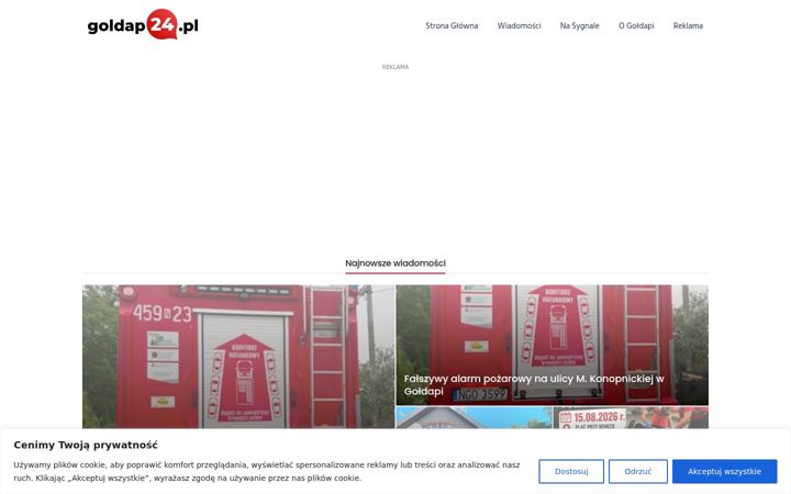 Screenshot of goldap24.pl