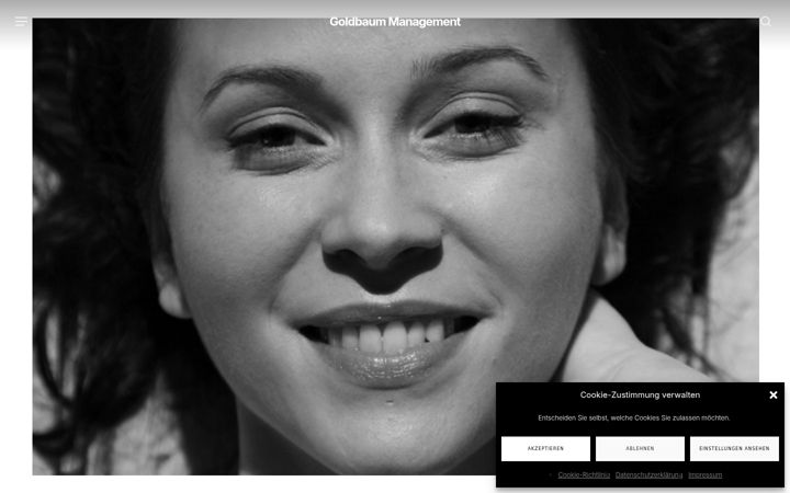 Screenshot of goldbaummanagement.de