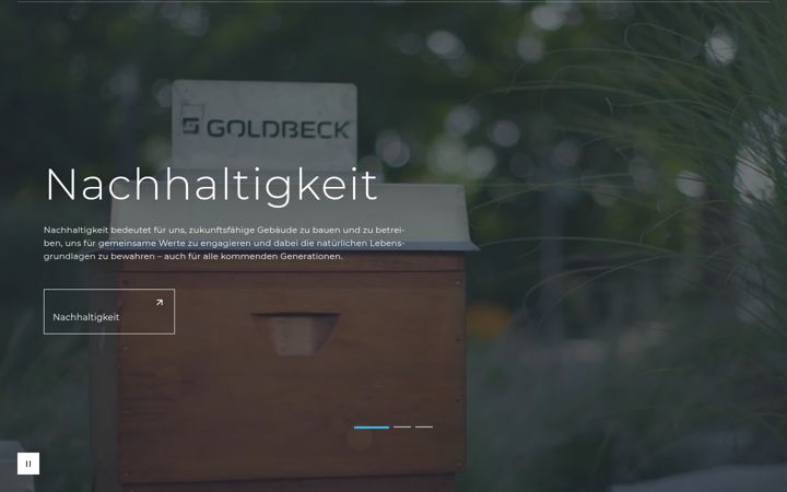 Screenshot of goldbeck-rhomberg.com