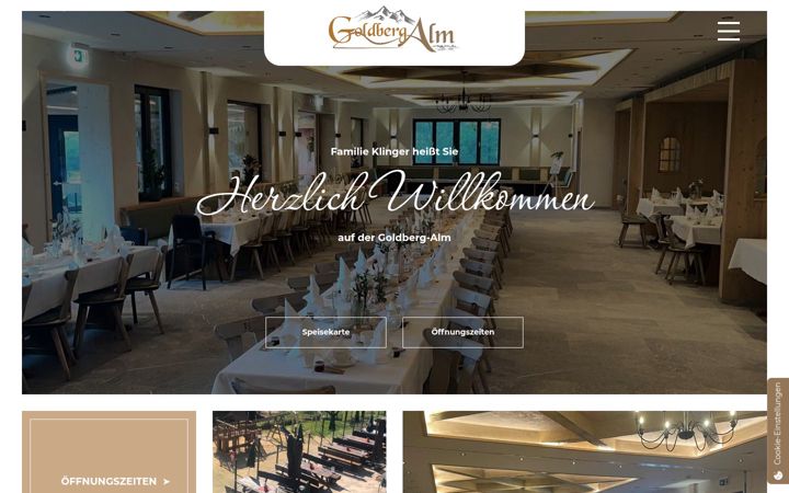 Screenshot of goldberg-alm.de